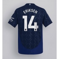 Echipament fotbal Manchester United Christian Eriksen #14 Tricou Deplasare 2024-25 maneca scurta